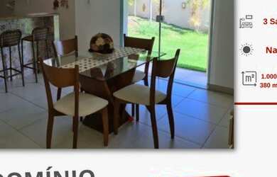 Imagem: A casa em condomínio possui 4 Dormitórios, 5 Banheiros, 4