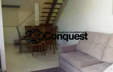 Imagem: A casa possui 3 Dormitórios, 2 Banheiros, 2 Vagas na garagem