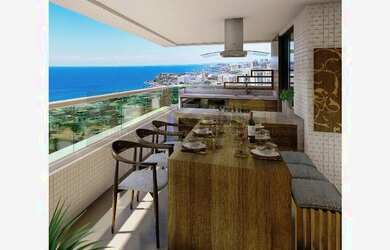 Imagem: O apartamento na cobertura possui 3 Dormitórios, 5 Banheiros