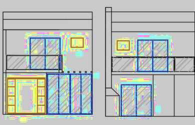 Imagem: A casa possui 3 Dormitórios, 2 Banheiros, 2 Vagas na garagem