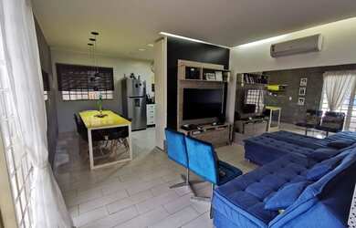 Imagem: A casa em condomínio possui 2 Dormitórios, 2 Banheiros, 2