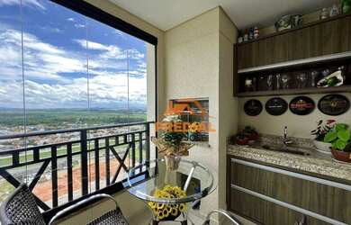 Imagem: O apartamento possui 3 Dormitórios, 4 Banheiros, 2 Vagas na