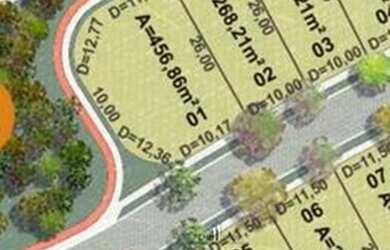 Imagem: O terreno possui 456m² de Área e Imóvel novo e está localizado