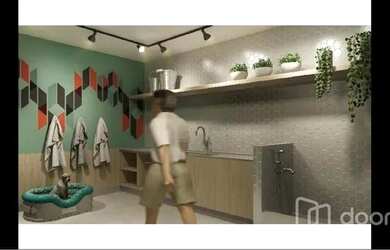 Imagem: O apartamento à venda possui 1 Dormitório, 1 Banheiro, 24m²