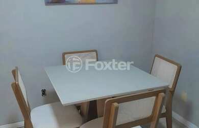 Imagem: O apartamento possui 1 Dormitório, 1 Banheiro, 1 Vaga na garagem