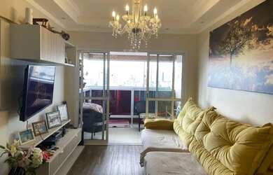 Imagem: O apartamento possui 2 Dormitórios, 2 Banheiros, 1 Vaga na