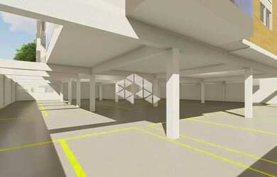 Imagem 11: Apartamento de 01 dormitório com sacada e churrasqueira na planta à...