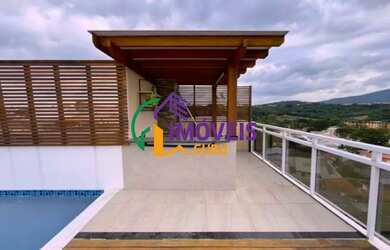 Imagem: O apartamento na cobertura possui 2 Dormitórios, 2 Banheiros