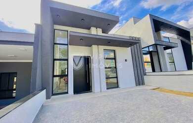 Imagem: A casa em condomínio possui 3 Dormitórios, 3 Banheiros, 2