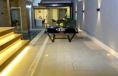 Imagem: A casa em condomínio possui 4 Dormitórios, 4 Banheiros, 3