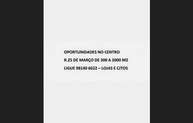 Imagem: O depósito possui 400m² de Área e está localizado em Centro