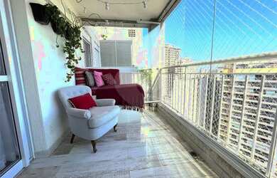 Imagem: O apartamento possui 1 Dormitório, 1 Banheiro, 1 Vaga na garagem