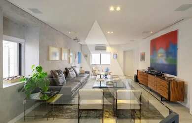 Imagem: O apartamento na cobertura possui 3 Dormitórios, 4 Banheiros