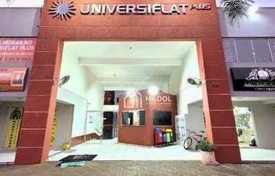 Imagem: O studio possui 1 Dormitório, 1 Banheiro, 1 Vaga na garagem