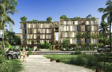 Imagem: O apartamento possui 1 Dormitório, 1 Banheiro, 1 Vaga na garagem