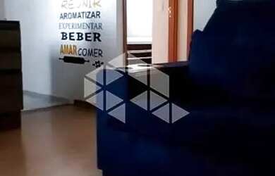 Imagem: A kitnet possui 2 Dormitórios, 1 Banheiro, 1 Vaga na garagem