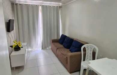 Imagem: O apartamento possui 1 Dormitório, 1 Banheiro, 1 Vaga na garagem