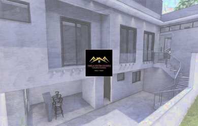 Imagem: A casa possui 3 Dormitórios, 2 Banheiros, 2 Vagas na garagem