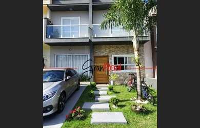 Imagem: A casa em condomínio possui 3 Dormitórios, 4 Banheiros, 1