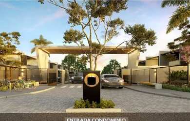 Imagem: A casa em condomínio possui 4 Dormitórios, 4 Banheiros, 2