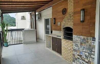 Imagem: O apartamento na cobertura possui 4 Dormitórios, 3 Banheiros