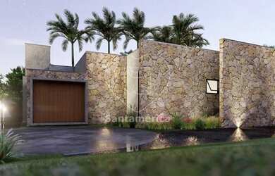 Imagem: A casa em condomínio possui 2 Dormitórios, 2 Banheiros, 3