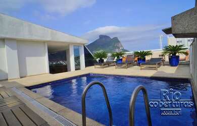 Imagem: O apartamento na cobertura possui 5 Dormitórios, 5 Banheiros