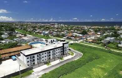 Imagem: O apartamento possui 2 Dormitórios, 1 Banheiro, 1 Vaga na garagem