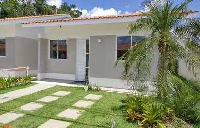 Imagem: A casa em condomínio possui 2 Dormitórios, 1 Banheiro, 3 Vagas