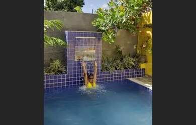 Imagem: A casa em condomínio possui 2 Dormitórios, 2 Banheiros, 1