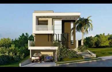 Imagem: A casa em condomínio possui 3 Dormitórios, 5 Banheiros, 4