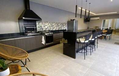 Imagem: A casa em condomínio possui 3 Dormitórios, 5 Banheiros, 4