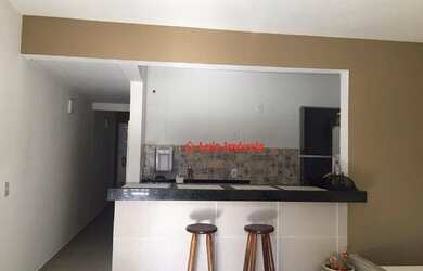 Imagem: A casa em condomínio possui 2 Dormitórios, 1 Banheiro, 62m²