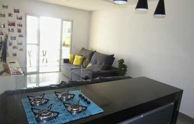 Imagem: O apartamento possui 2 Dormitórios, 2 Banheiros, 1 Vaga na