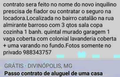 Imagem: A casa possui 3 Dormitórios, 1 Banheiro, 1 Vaga na garagem