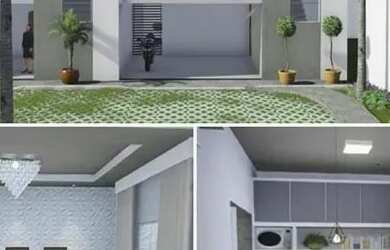 Imagem: A casa em condomínio possui 3 Dormitórios, 3 Banheiros, 2