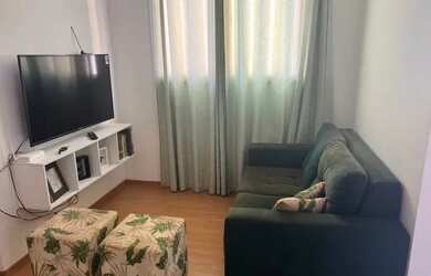 Imagem: O apartamento na cobertura possui 2 Dormitórios, 1 Banheiro