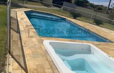 Imagem: A casa em condomínio possui 3 Dormitórios, 5 Banheiros, 4