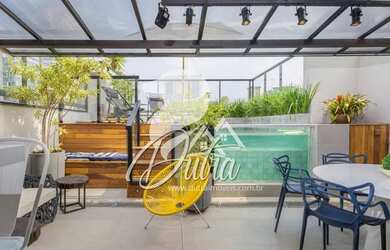 Imagem: O apartamento na cobertura possui 2 Dormitórios, 3 Banheiros