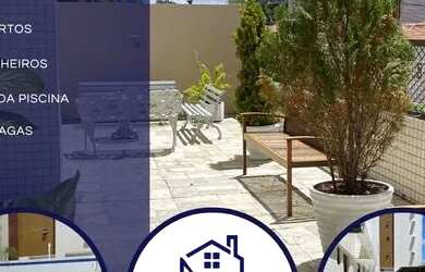 Imagem: O apartamento possui 3 Dormitórios, 3 Banheiros, 2 Vagas na