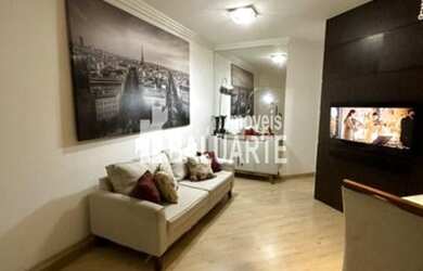 Imagem: O apartamento possui 2 Dormitórios, 1 Banheiro, 1 Vaga na garagem