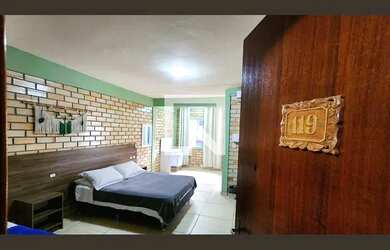 Imagem: O studio possui 1 Dormitório, 1 Banheiro, 1 Vaga na garagem