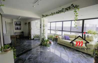 Imagem: O apartamento na cobertura possui 4 Dormitórios, 2 Banheiros