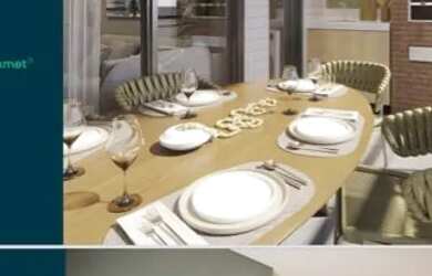 Imagem: O apartamento possui 2 Dormitórios, 2 Banheiros, 1 Vaga na