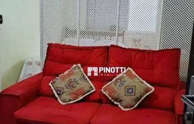 Imagem: O apartamento possui 1 Dormitório, 1 Banheiro, 1 Vaga na garagem