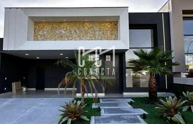 Imagem: A casa em condomínio possui 3 Dormitórios, 4 Banheiros, 4