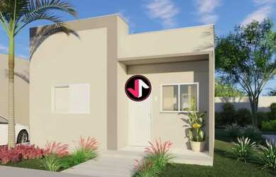 Imagem: A casa em condomínio possui 2 Dormitórios, 1 Banheiro, 2 Vagas