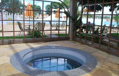 Imagem: O apartamento possui 1 Dormitório e 1 Vaga na garagem e está