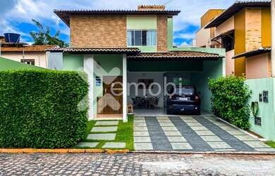 Imagem: A casa em condomínio possui 3 Dormitórios, 3 Banheiros, 4