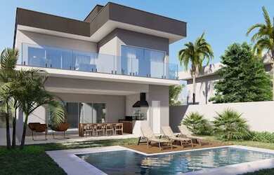 Imagem 3: Casa com 3 dormitórios à venda, 210 m² por R$ 1.350.000,00 - Condomínio...